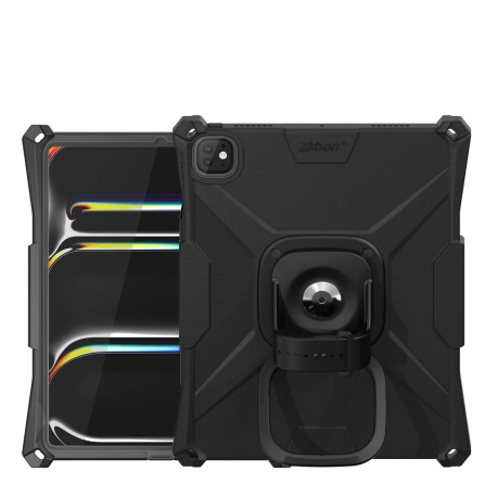 Coque de Protection renforcée aXtion Bold MP pour iPad Pro 13" (M4) avec dragonne Mag Connect